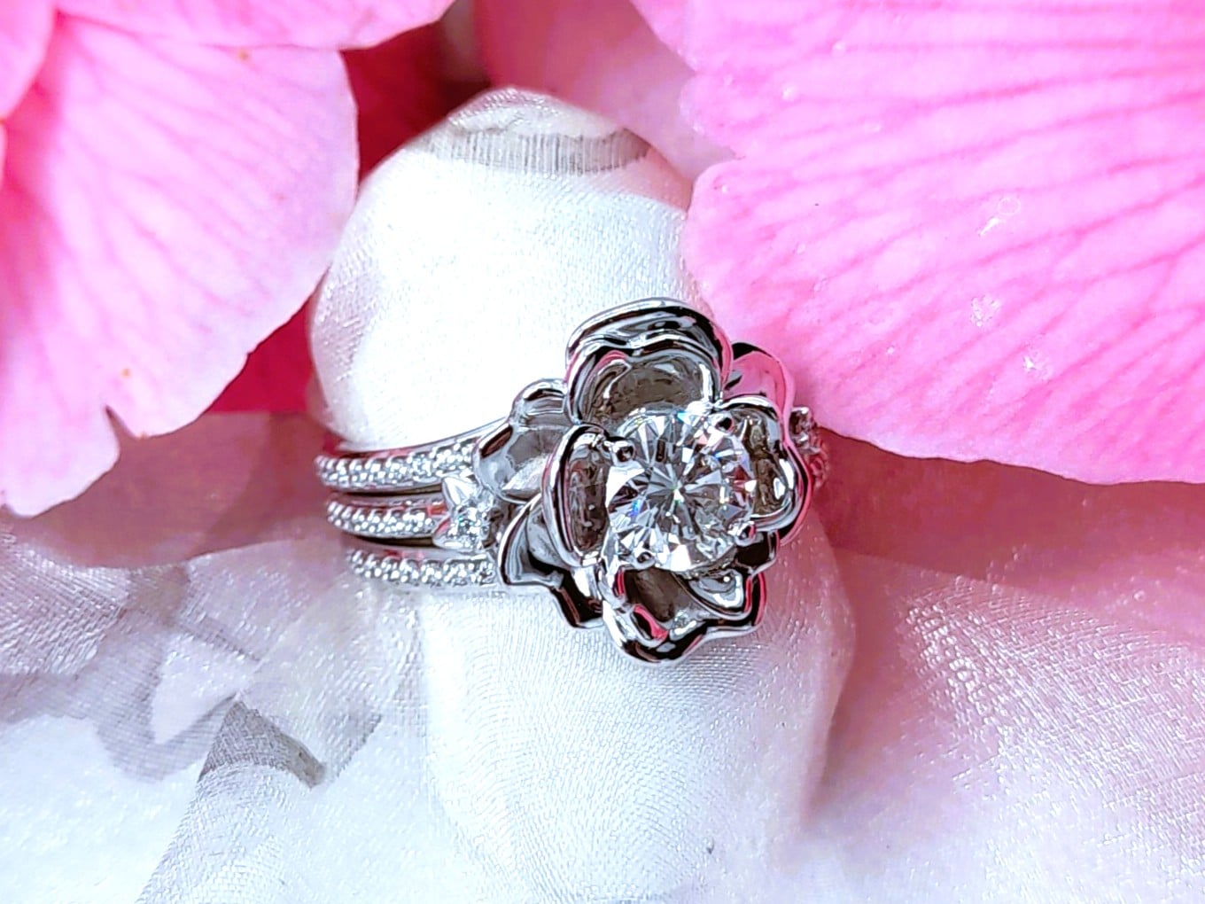 Sadie Rose Bespoke Diamond Ring by Pearl Perfect Design Room, Dublin